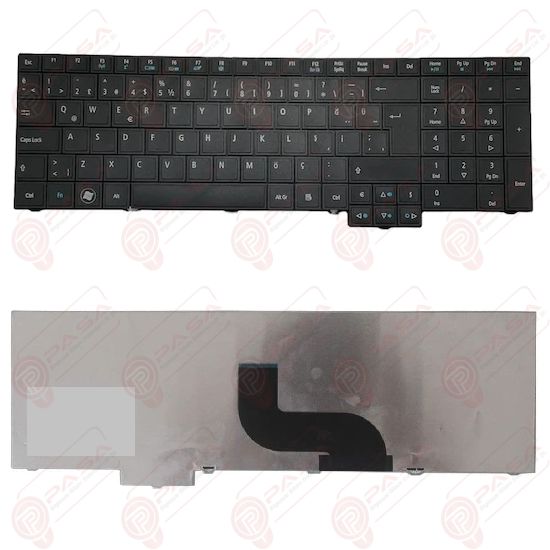 Acer TravelMate P653, P653-M, TMP653-M Klavye Tuş Takımı Tuş Seti Siyah Türkçe