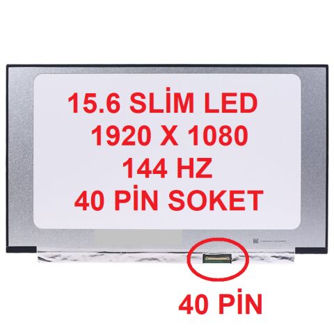 Acer Aspire AN515-45-R4AG, AN515-45-R1RF, AN515-45-R5E2 Uyumlu Ekran Panel 15.6 Slim Led 40 Pin 1920 x 1080 FHD