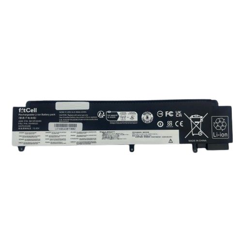 FitCell Lenovo ThinkPad T460s, 20F9, 20FA Uyumlu Batarya Pil (Alt Batarya)