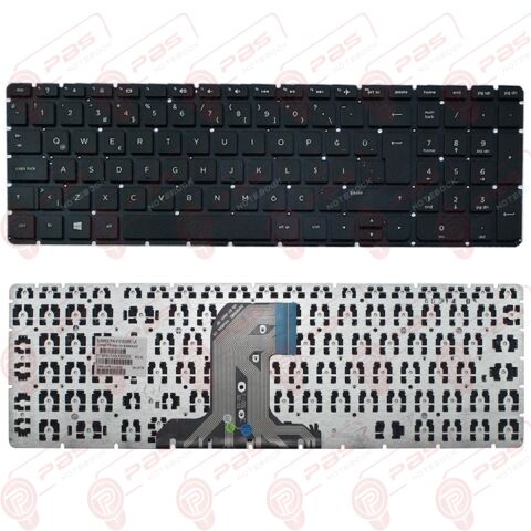 Hp 813975-001, 813975-141 Klavye Tuş Takımı Tuş Seti Q Türkçe Siyah