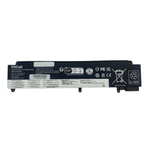 FitCell Lenovo ThinkPad T470s, 20HF, 20HG, 20JS Uyumlu Batarya Pil (Alt Batarya)