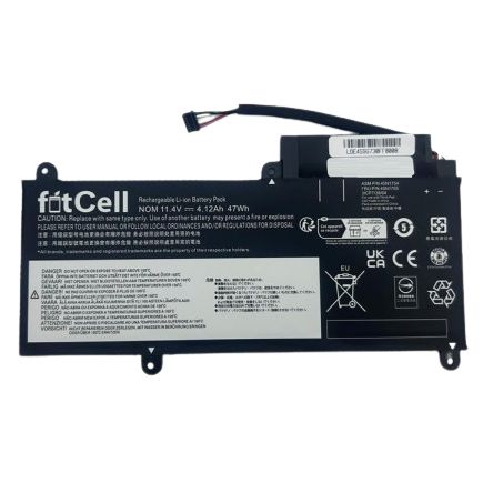 FitCell Lenovo ThinkPad E450, E450c, E455, 20DC, 20DD, 20DE, 20EH Uyumlu Batarya Pil