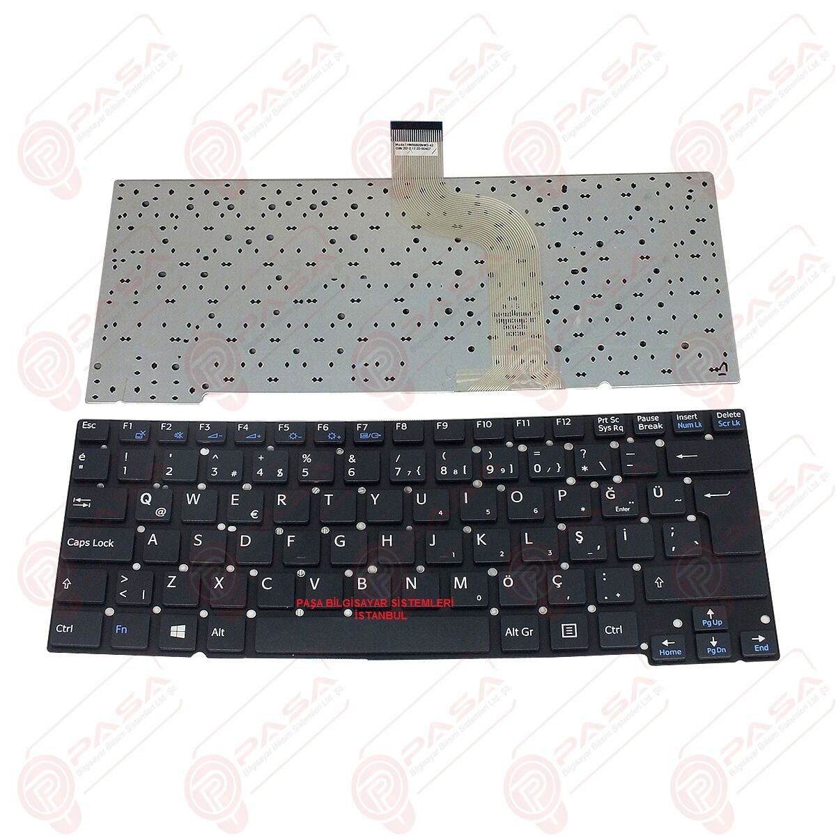Sony Vaio SVT1312B4E, SVT1312C4E, SVT1312C5E Klavye Siyah TR
