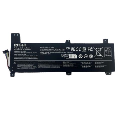 FitCell Lenovo L15M2PB4, L15M2PB2, L15L2PB2, L15C2PB6, L15C2PB2, L15C2PB4 Uyumlu Batarya Pil