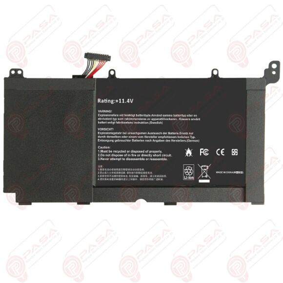 Asus S551, S551L, S551LA, S551LB, S551LN Uyumlu Batarya Pil Nion