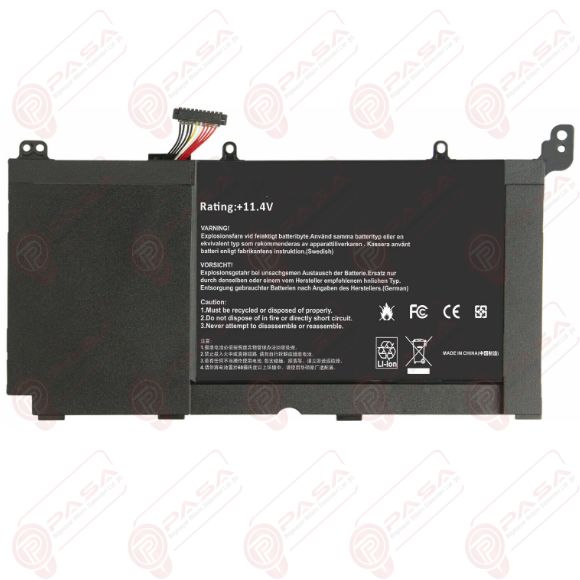Asus VivoBook V551L, V551LA, V551LB, V551LN, V551LB-DB71T Uyumlu Batarya Pil Nion