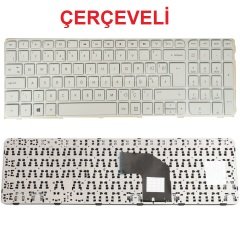 Hp 700271-001, 700271-141, 700273-001, 700273-141 Klavye Tuş Takımı Q Beyaz Renk Türkçe Keyboard