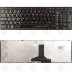 Toshiba Satellite P750-15C, P755-10C Klavye Siyah TR