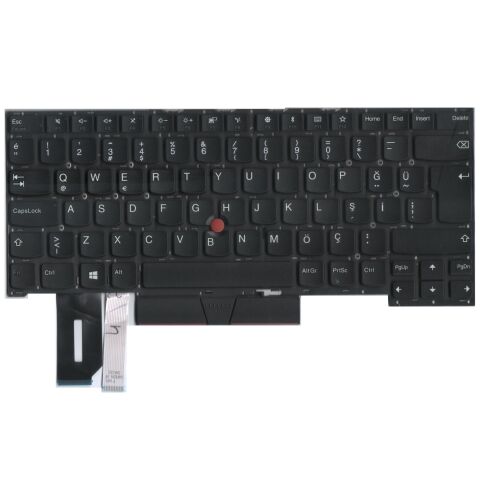 Lenovo ThinkPad T14 Gen1, 20S0, 20S1, 20S2, 20S3 Klavye Siyah TR