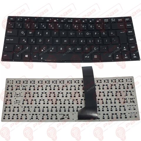 Asus S46CM-WX020H, S46CM-WX103H Klavye Tuş Takımı Q Siyah Renk Türkçe Keyboard