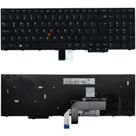 Lenovo 01AX610, 01AX638, 01AX640, 01AX679 Klavye Siyah TR