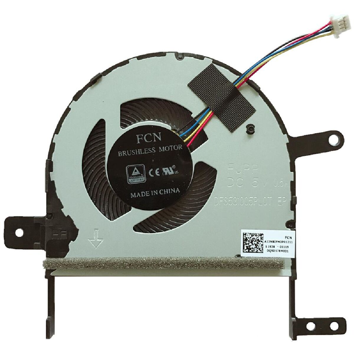 Asus S510UN-BR128, S510UN-BR128T, S510UN-BR140T, S510UN-EH76 Uyumlu Fan Soğutucu Cpu Fan