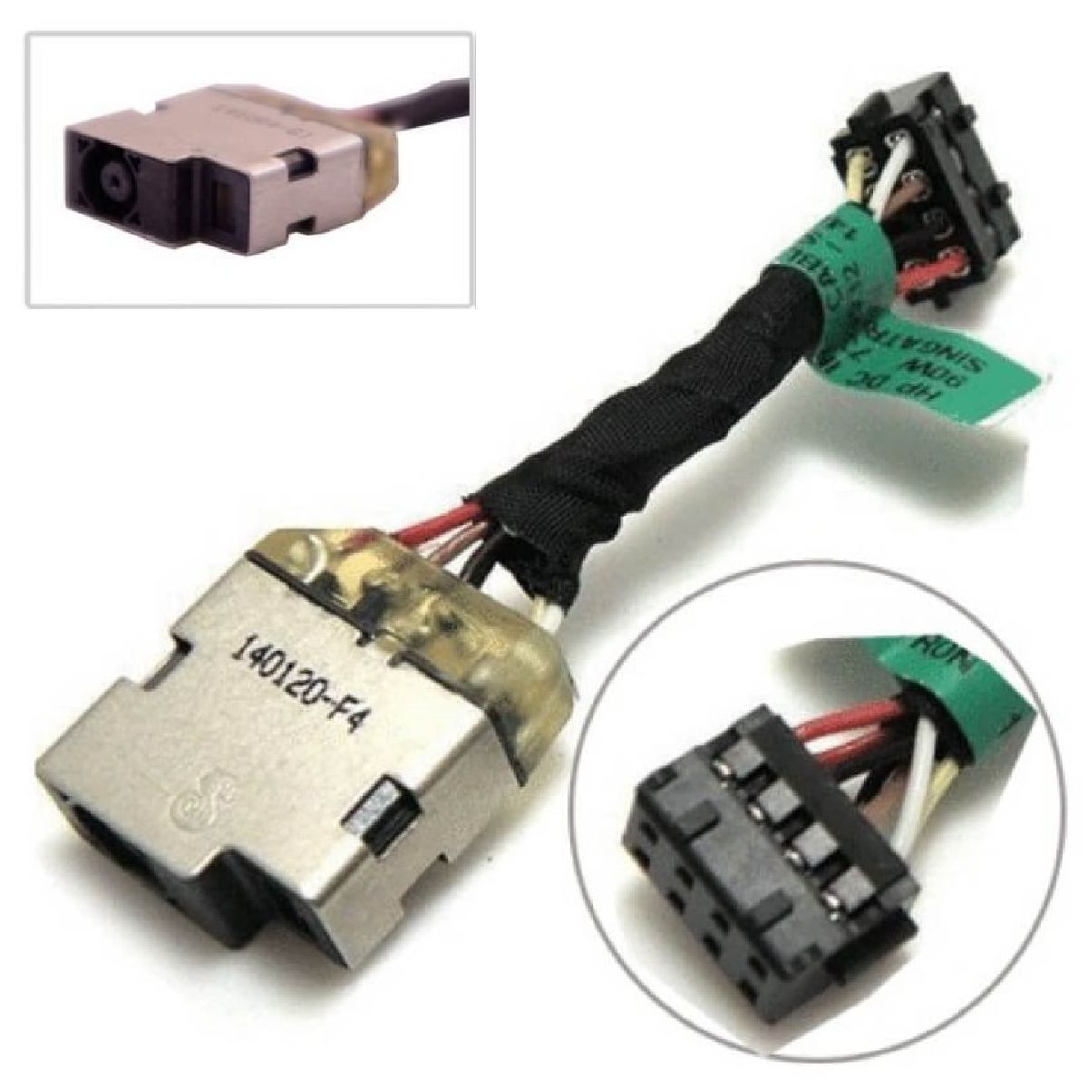 Hp 14-W, 14-Y, 15-F Uyumlu Power Jack Şarj Soketi Kablolu Adaptör Girişi