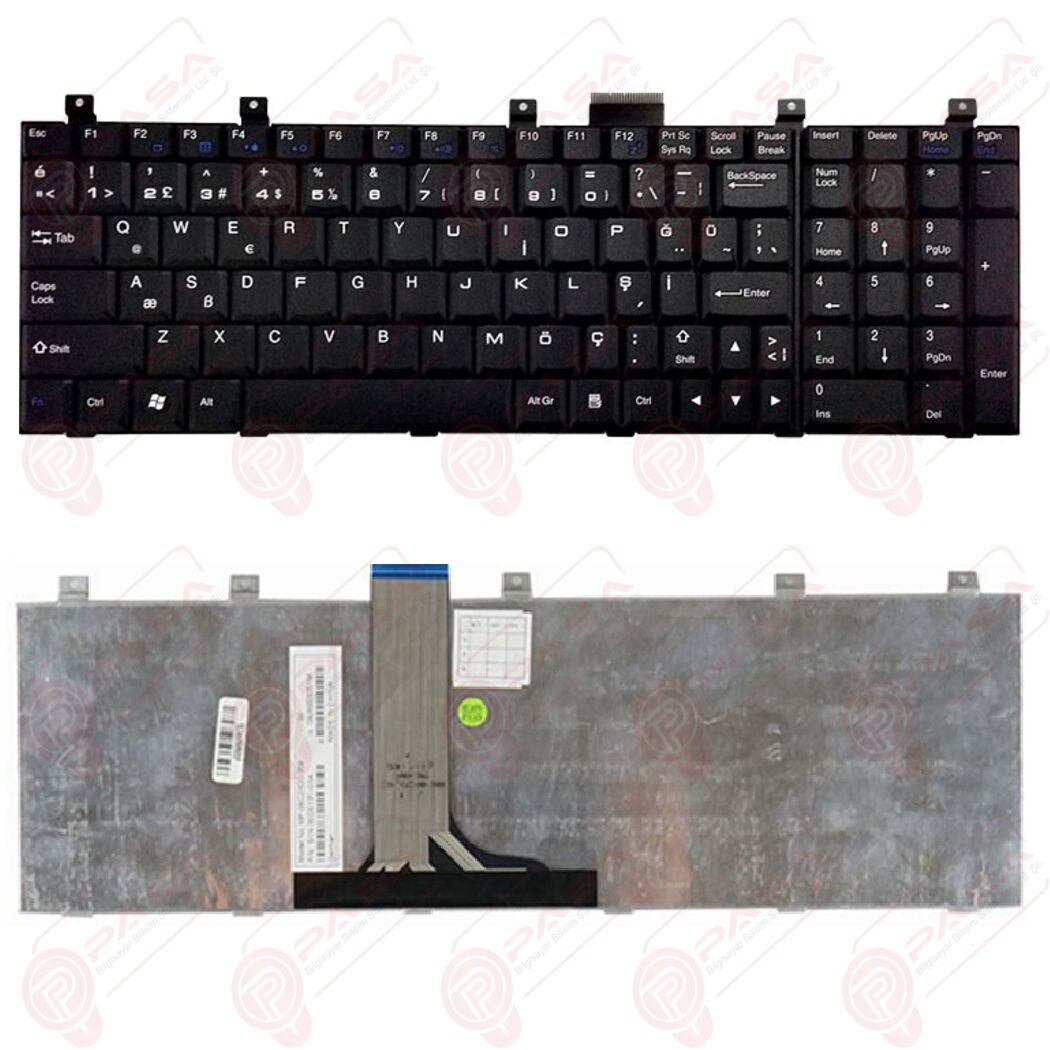 LG E500, LGE50 Klavye Tuş Takımı Siyah Türkçe