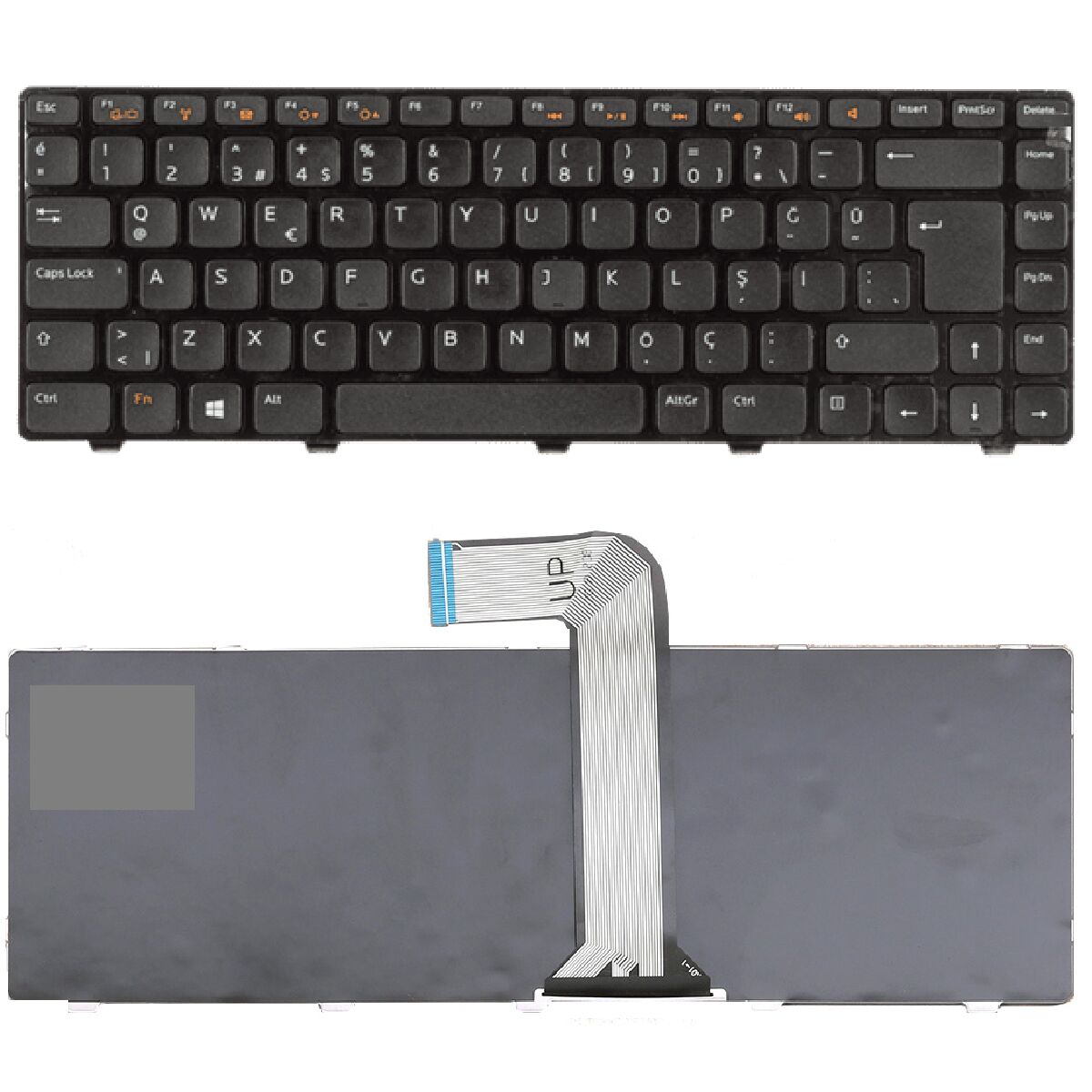 Dell inspiron 15R-5520, 15R-SE-5520 Klavye Tuş Takımı Siyah TR