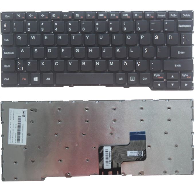 Lenovo ideaPad Yoga 300-11IBR, 80M1 Klavye Siyah TR