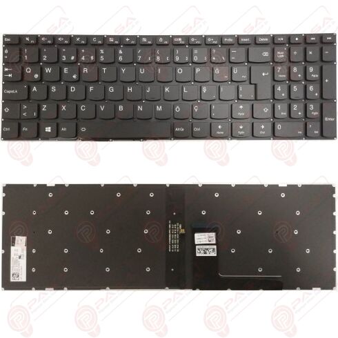 Lenovo V110-15AST, 80TD Klavye Led Işıklı Siyah TR
