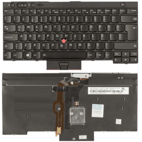 Lenovo ThinkPad L530, 2475, 2478, 2479, 2481, 2485 Klavye Siyah TR