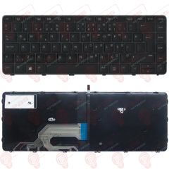 Hp ProBook 440 G3, 440 G4 Klavye Tuş Takımı Tuş Seti Işıklı Siyah Türkçe