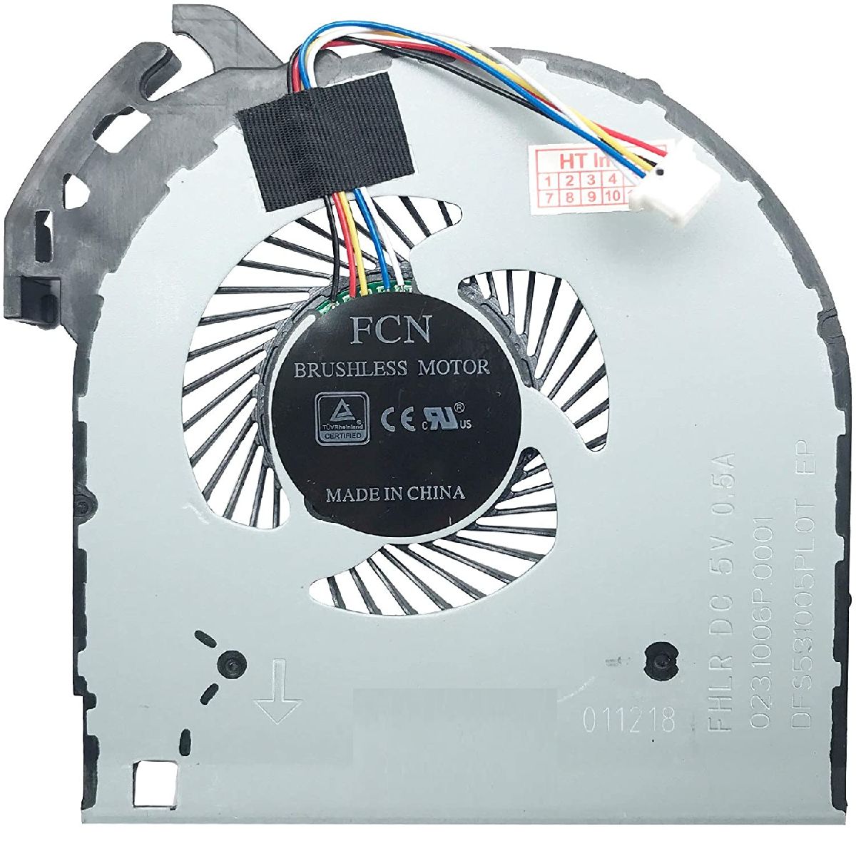 Lenovo DFS531005PL0T FHLR Uyumlu Fan Soğutucu Cpu Fan işlemci Fanı