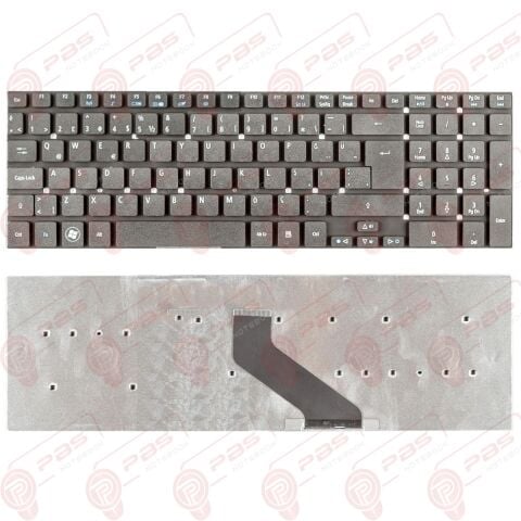 Acer Aspire E1-510-29204G50mnkk Klavye Tuş Takımı TR Siyah Q Tuş Yapısı