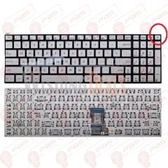 Asus N501V, N501VW Klavye Tuş Takımı Işıklı Q Gri Türkçe Tuş Seti