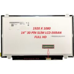 Lenovo Z41-70, Z4170, 80K5 Ekran Panel 14 Slim 30 Pin FHD 1920 x 1080