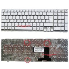 Sony Vaio VPCEL2S1R, VPCEL3S1E, VPCEL3S1R Klavye Beyaz TR