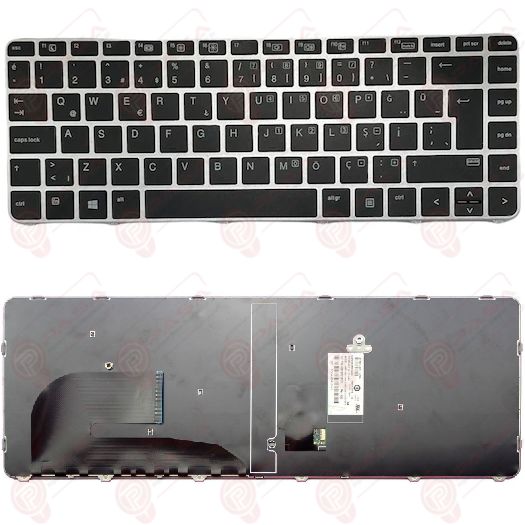 Hp EliteBook 745 G3, 745 G4 Klavye Siyah TR