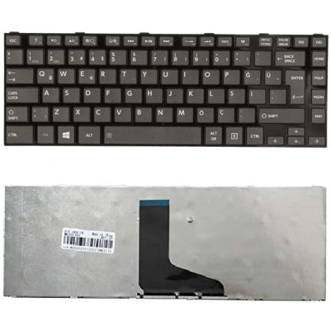 Toshiba Satellite L830-15N, L830-16G, L830-B5S Klavye Siyah TR