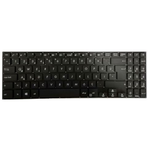 Asus X507LA-BR005, X507MA-BR001T, X507MA-BR060T Uyumlu Klavye Tuş Takımı Tuş Seti Siyah Türkçe