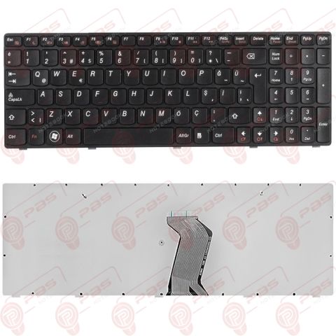 Lenovo G505, 20240, 80AA Klavye Tuş Takımı Siyah Türkçe Laptop Klavyesi