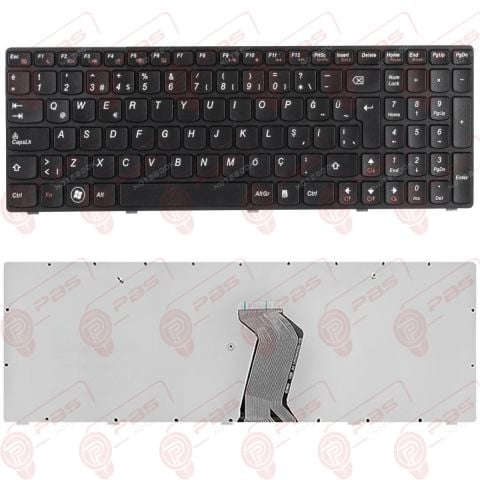 Lenovo G505, 20240, 80AA Klavye Tuş Takımı Siyah Türkçe Laptop Klavyesi