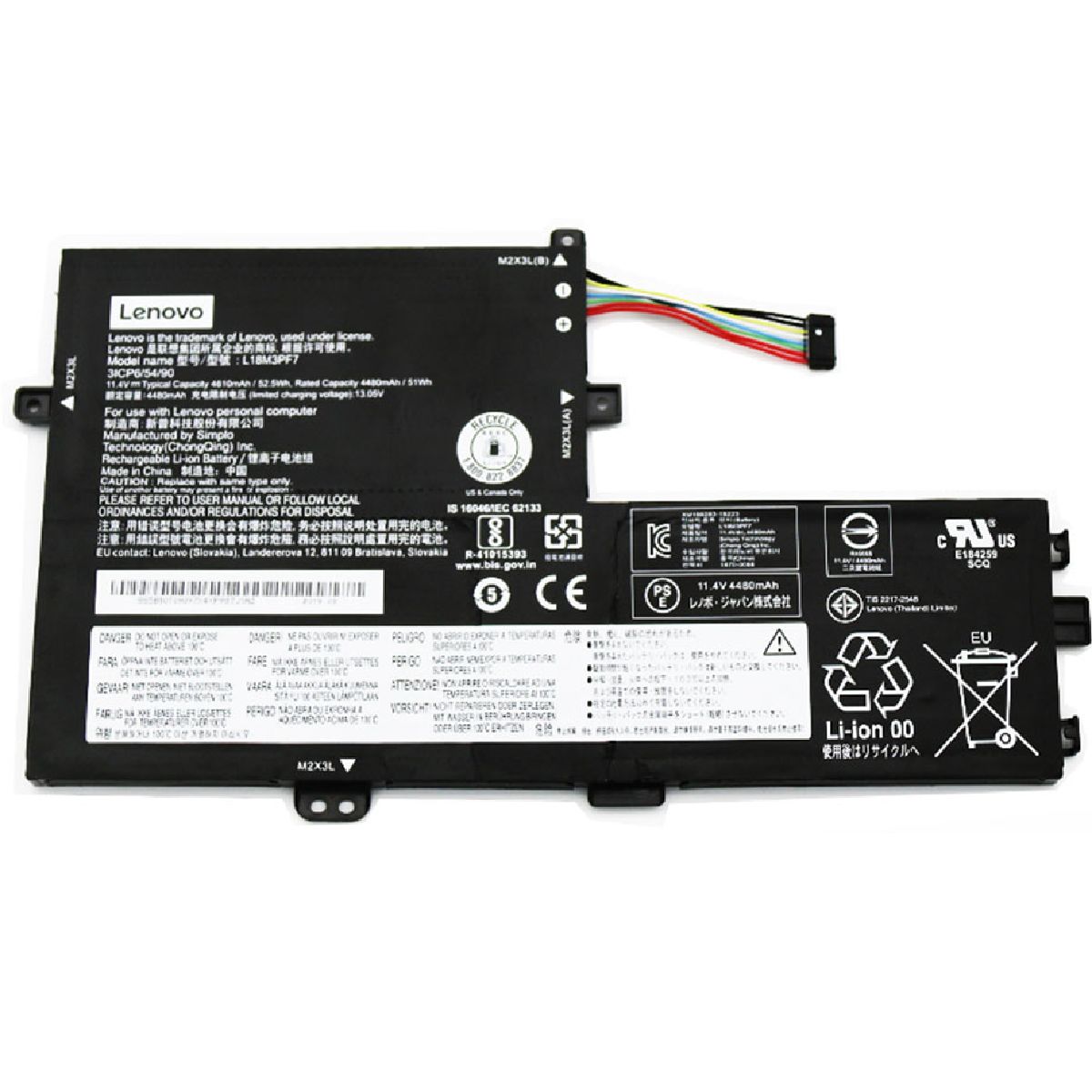LENOVO 5B10W67217, 5B10W67195, 5B10W67289 BATARYA PİL ORJİNAL