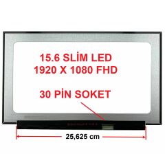 LP156WFH SP P3, LP156WFH-SPP3 Uyumlu Ekran Panel 15.6 Slim Led 30 Pin 1920 x 1080 FHD