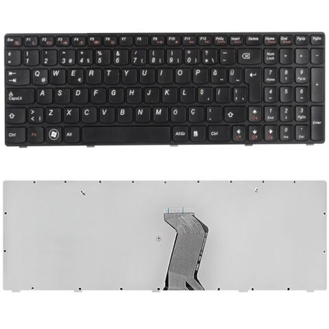 Lenovo G700, 80AG, 20251 Klavye Tuş Takımı TR Siyah Tuş Seti