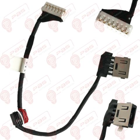 Lenovo Legion Y720-15IKB, 80VR, 81CQ Uyumlu Power Jack Şarj Soketi Kablolu