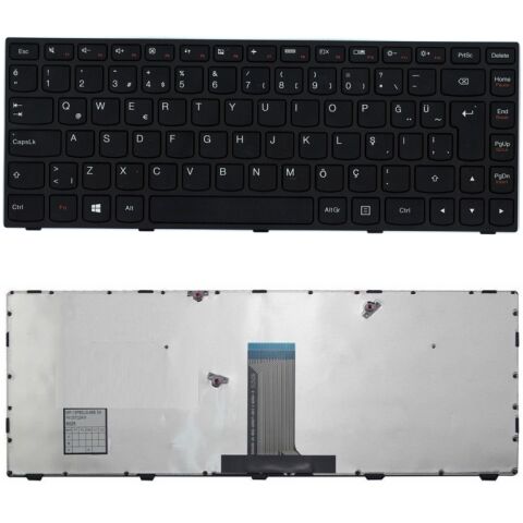 Lenovo V-142920DK1-TR, PK1314I3A13, PK130TG3A13 Uyumlu Klavye Tuş Takımı Tuş Seti Siyah Türkçe