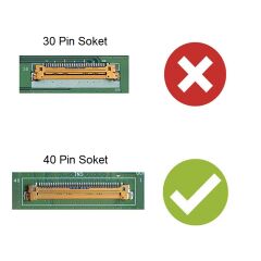 NV173FHM-NX1, NV173FHM-NX1 V8.0 Uyumlu Ekran Panel 17.3 Slim Led 40 Pin 144Hz 1920 x 1080 FHD