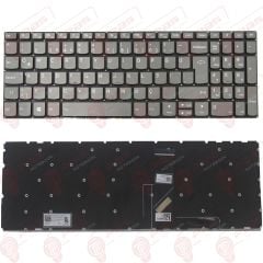 Lenovo ideaPad 3 15ADA05, 3-15ADA05, 81W1 Klavye Tuş Takımı Tuş Seti Gri Türkçe