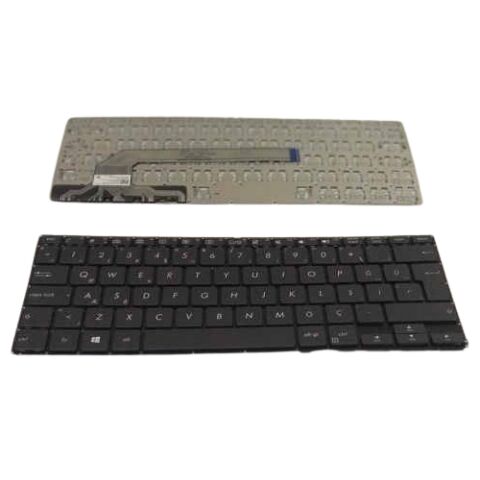 Asus UX370UA-C4018T, UX370UA-C4060T Uyumlu Klavye Tuş Takımı Tuş Seti Led Işıklı Siyah Türkçe