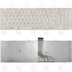 Toshiba Satellite S50-A-10Z, S50-A-114 Klavye Tuş Takımı Beyaz Renk TR Q