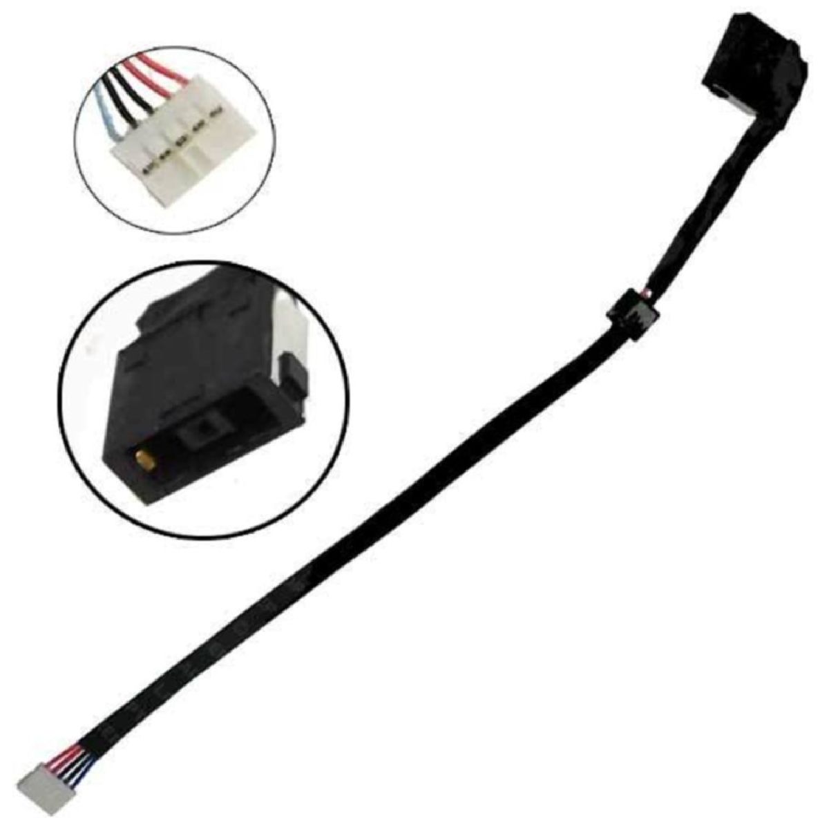 Lenovo ideapad Y700-14ISK, 80NU Uyumlu Power Jack Şarj Soketi Kablolu