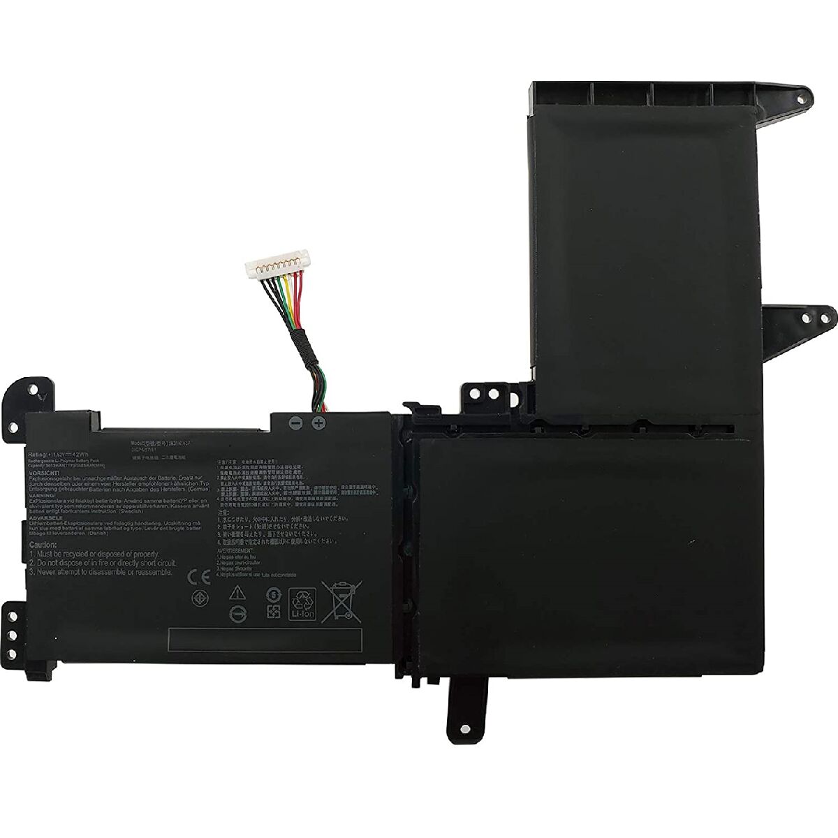 Asus F510U, F510UA, F510UA-AH51, F510UF, F510UN Batarya Pil