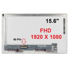 Asus N53SN-SZ174V, N53SN-SZ948D, N53SV-S1745V Uyumlu Ekran Panel 15.6 Led 40 Pin 1920 x 1080 FHD