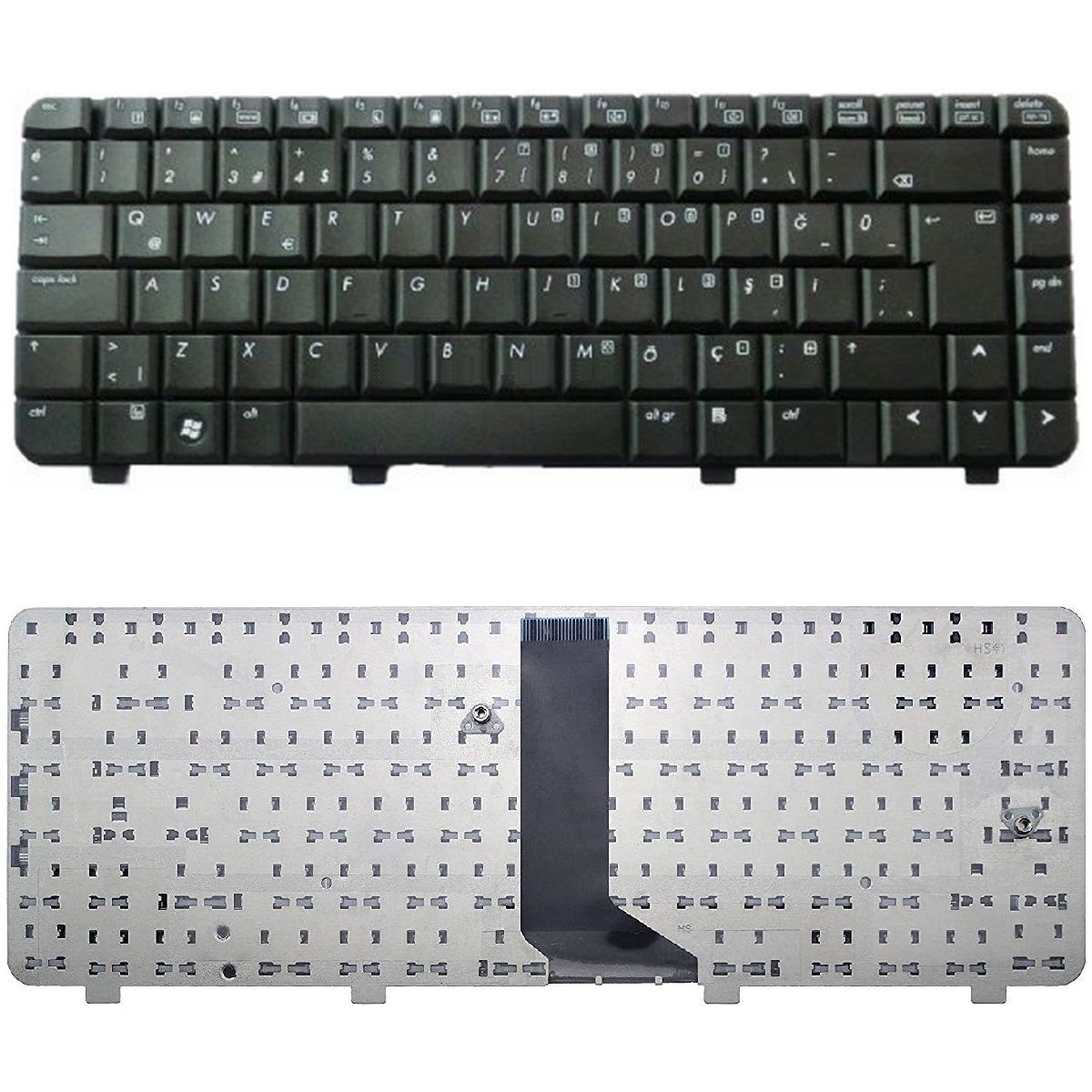Hp MP-05586TQ-930, V061126AS1, NSK-H5Q0T Klavye Tuş Takımı Tuş Seti Siyah Türkçe