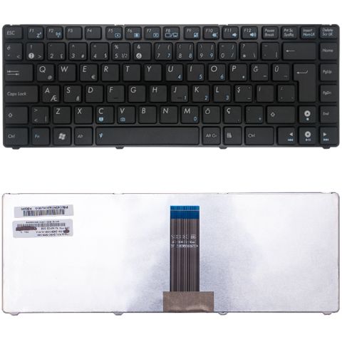 Asus 9J.N2K82.B01, 9J.N2K82.B0T Klavye Tuş Takımı Tuş Seti Siyah Türkçe