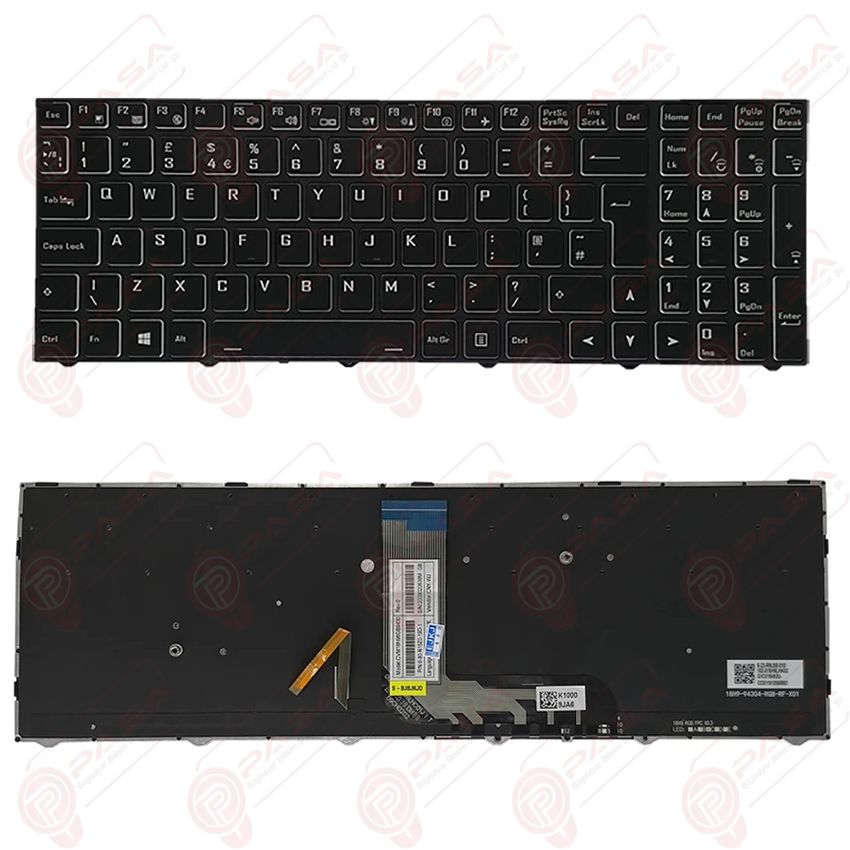 Monster Tulpar T7 V18.3 Klavye Tuş Takımı RGB Işıklı Siyah Türkçe