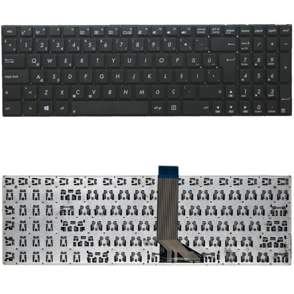 Asus X502CA-BI30801C, X502CA-XX037H Klavye Tuş Takımı Tuş Seti Siyah Türkçe