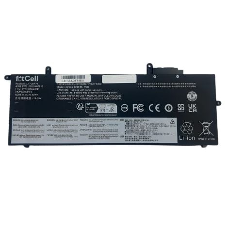 FitCell Lenovo ThinkPad X280, 20KE, 20KF Uyumlu Batarya Pil